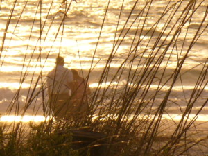 couple on beach